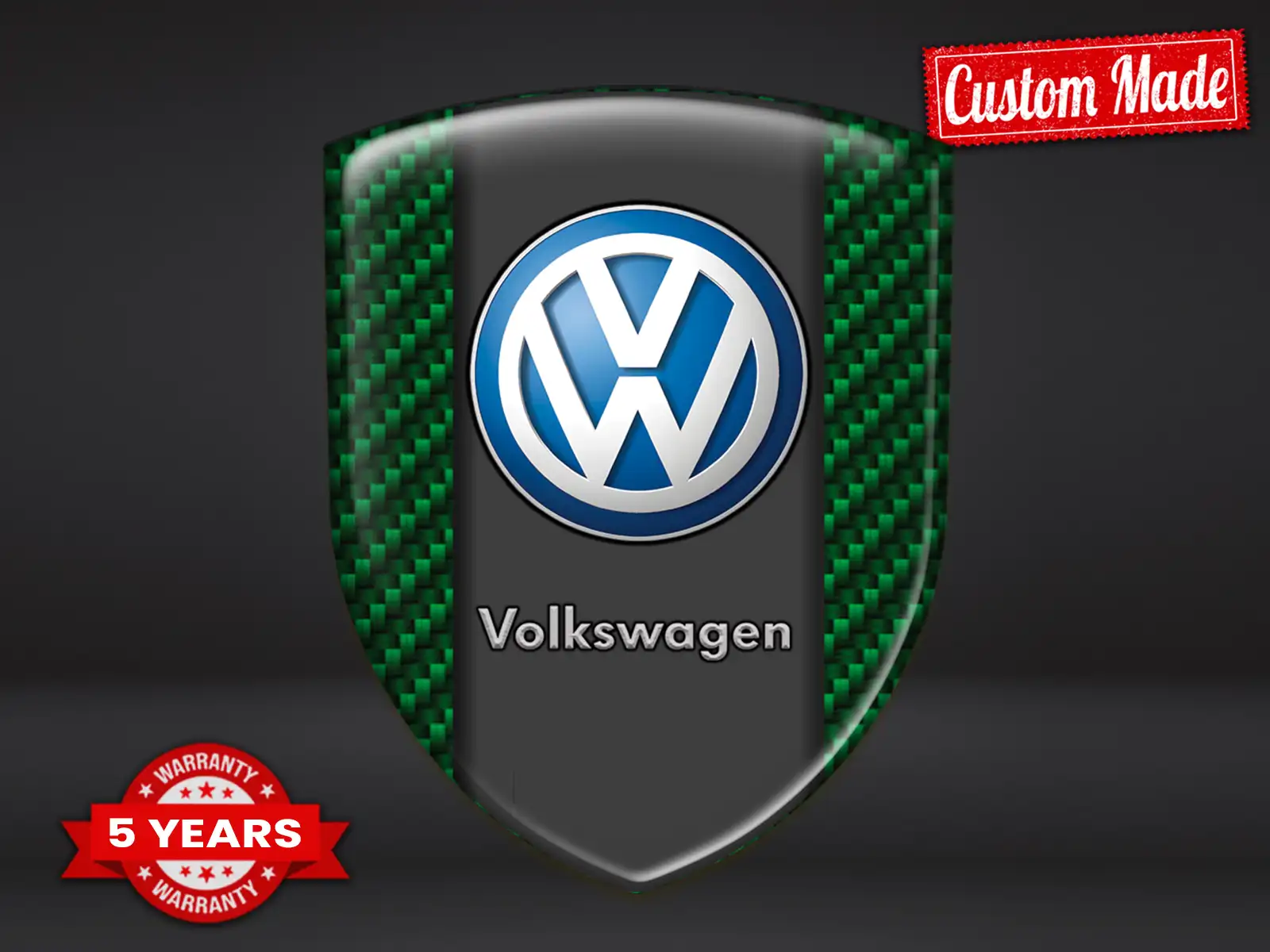VW Pegatinas Ventana Personalizadas Resistentes Alta Calidad